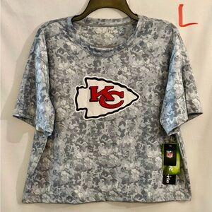 NFL Gray Camo Kansas City Chiefs Short Sleeve Tee